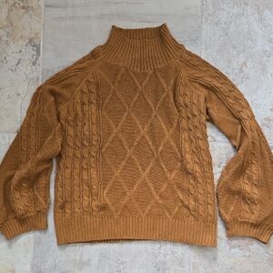 Vesti Mustard Knit Sweater